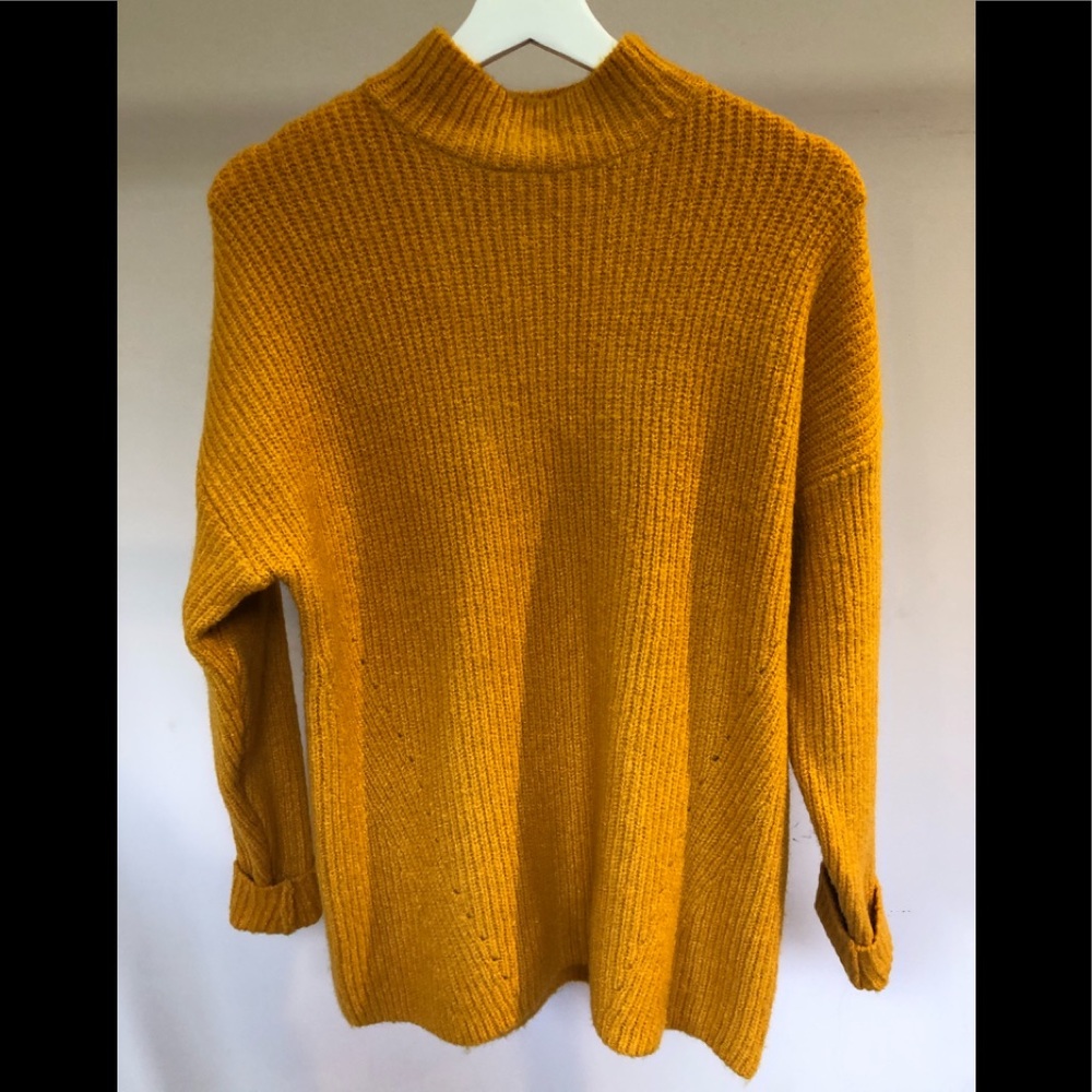 Forever 21 Yellow Knit Sweater